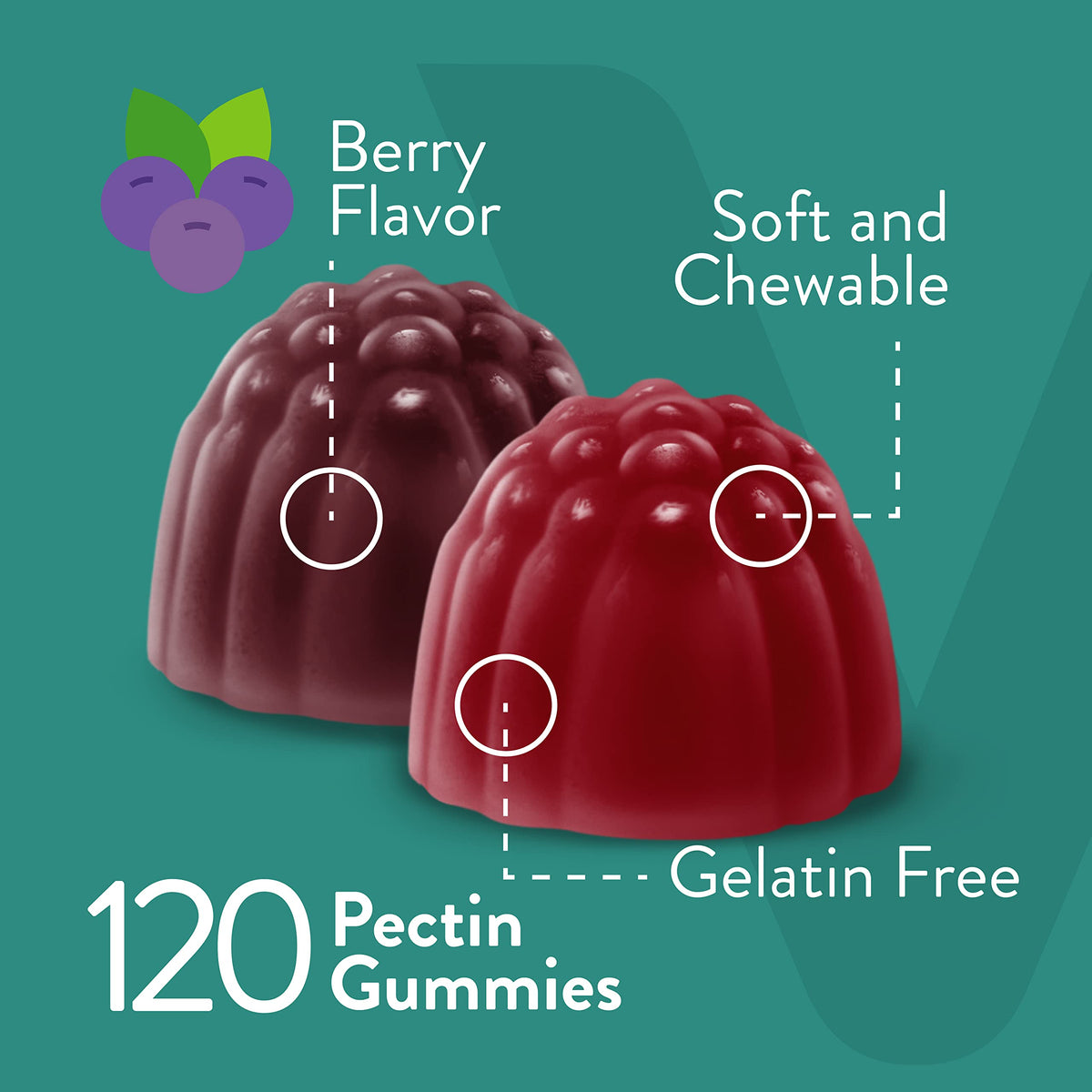 Viteey Probiotics Plus Prebiotics Fiber Gummies