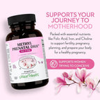 Maxi Health Prenatal Vitamins with DHA & Folic Acid - 60 Capsules - image 2