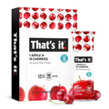 That's it. Apple + Cherry 100% Natural Fruit Bar - 12 Pack