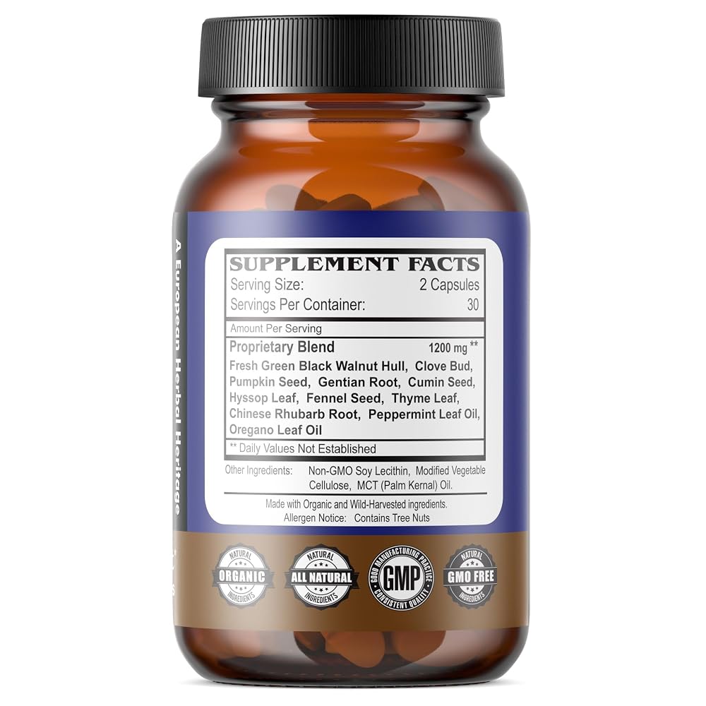 The Life Tree Purify Intestinal Support - 60 Vegetarian Capsules - image 2