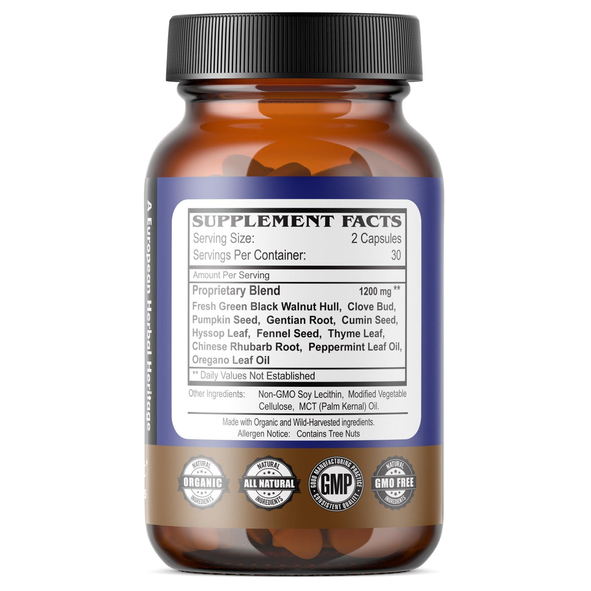 The Life Tree Purify Intestinal Support - 60 Vegetarian Capsules - image 2