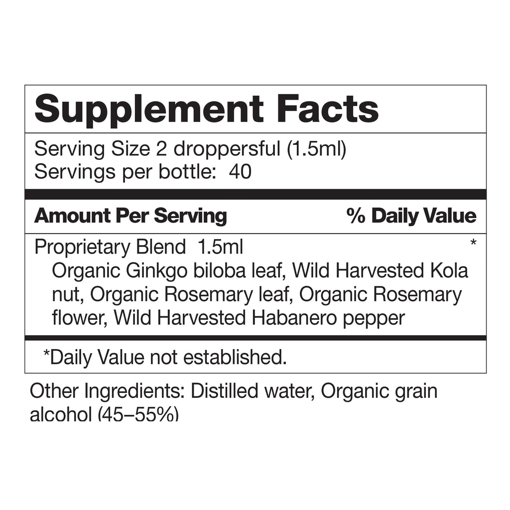 Dr. Schulze's Brain Formula Herbal Circulation & Focus Tonic - 2 oz - image 7