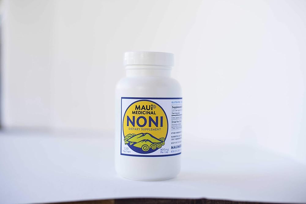 Maui Medicinal Herbs Noni 400mg Organic - 240 Vegetarian Capsules