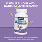 Naticura Liver Cleanse Plant-Based Formula - 120 Capsules - image 3