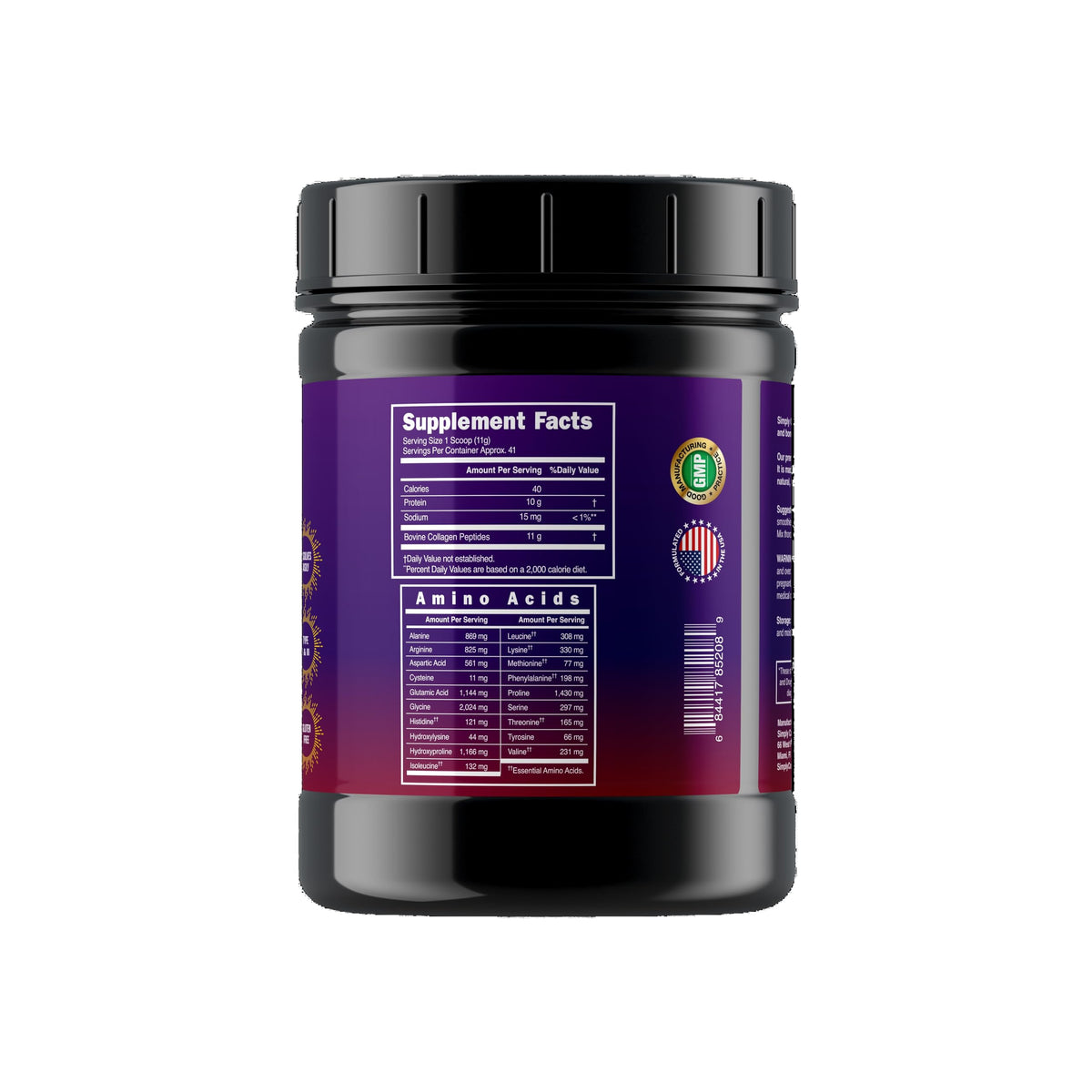 Simply Collagen Hydrolyzed Collagen Peptides Powder Grass-Fed - 41 Servings - image 11