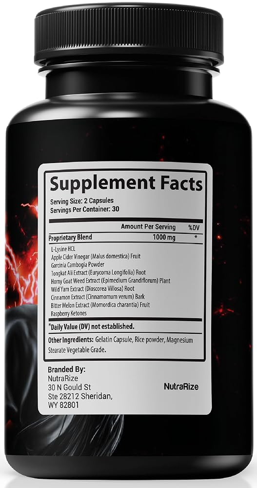 NutraRize Black Horse for Men - 60 Capsules - image 2