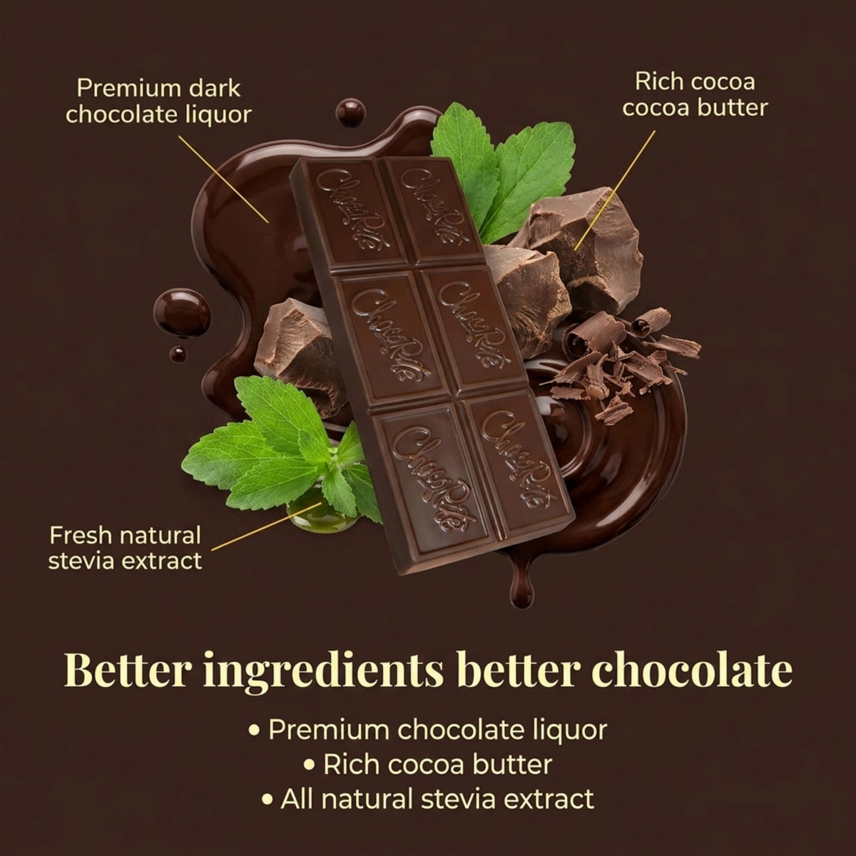ChocoRite Dark Chocolate Bars - 5 Ounce - image 4