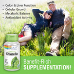 SOLARAY Broken Cell Chlorella 410 mg Superfood - 100 Vegetarian Capsules - image 6
