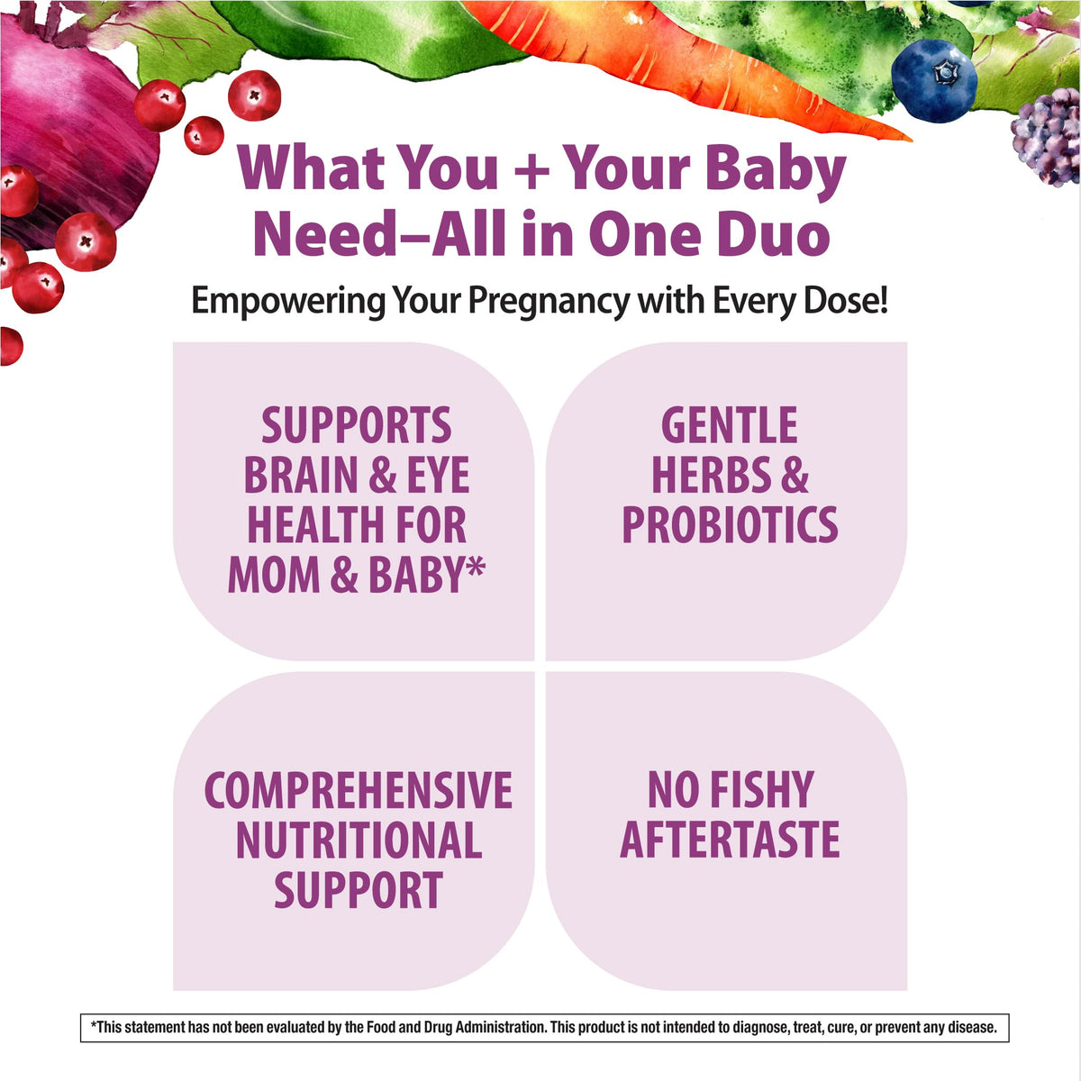 Rainbow Light Prenatal DHA Vitamins for Mom & Baby - 60 Count - image 4