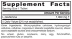 Jarrow Formulas L-Glutamine 1000 mg - 100 Tablets - image 9
