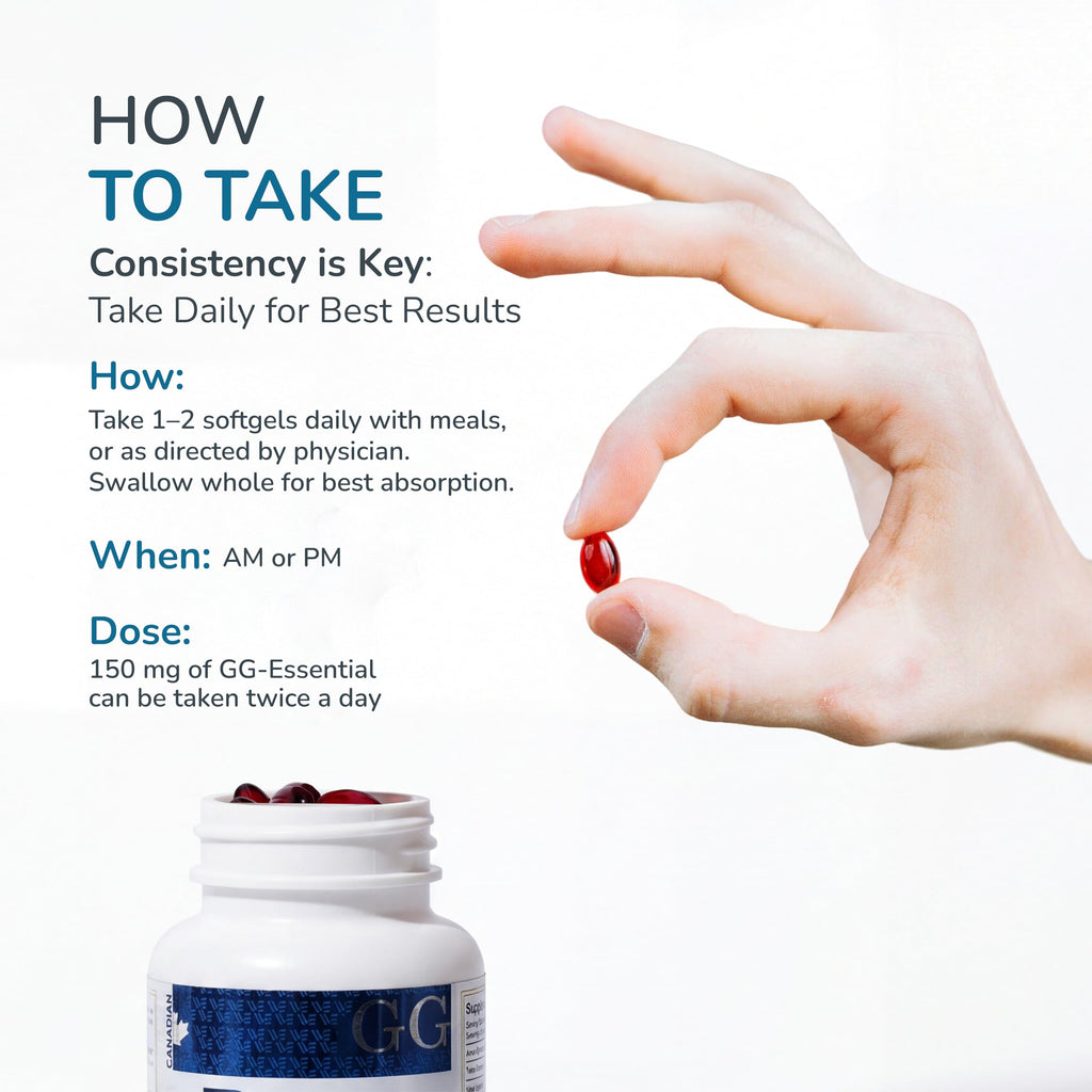 WELLNESS EXTRACT Geranylgeraniol GG 150mg CoQ10 Support - 60 Softgels - image 6