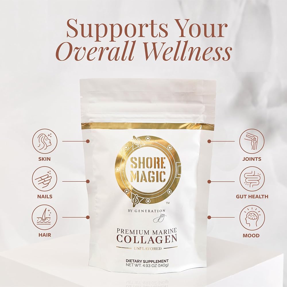 Shore Magic Premium Marine Collagen Powder Unflavored - 14 Servings - image 2