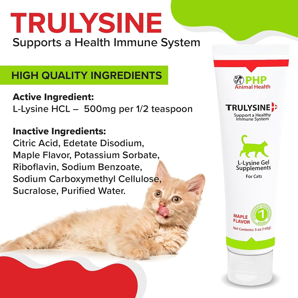 Pet Health Pharma Viralysine L-Lysine Gel for Cats - 10 oz - image 2