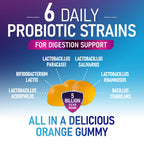 Nature's Peak Probiotic Gummies - 5 Billion CFU - Advanced Probiotics