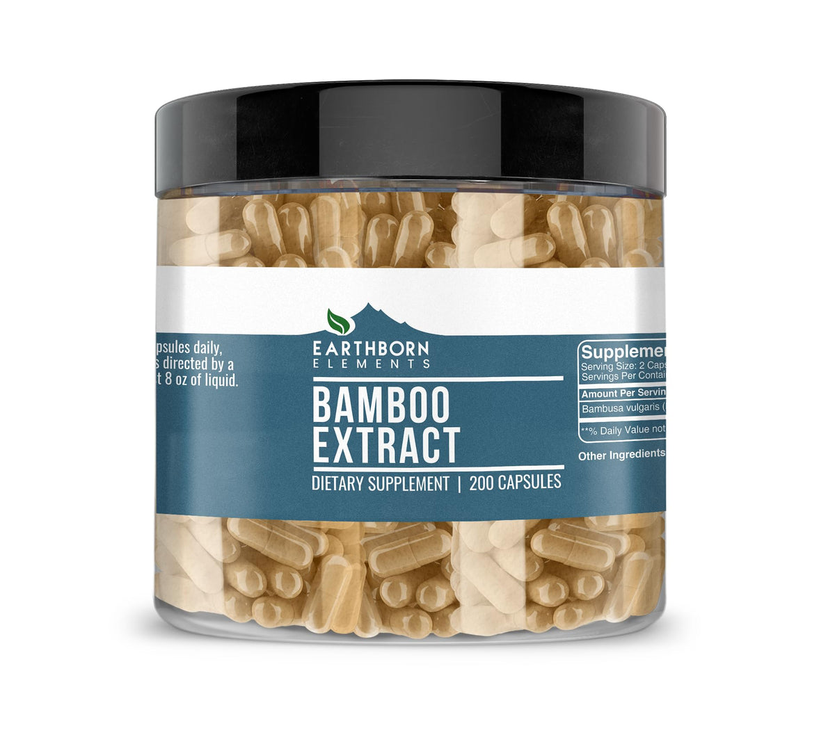 Earthborn Elements Bamboo - 200 Capsules