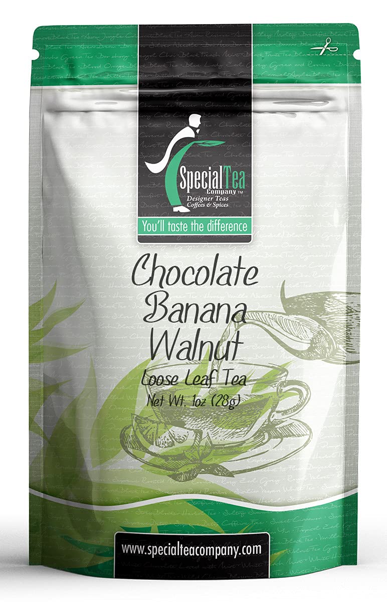 Special Tea Chocolate Banana Walnut Green Tea - 1 oz Loose Leaf - image 2