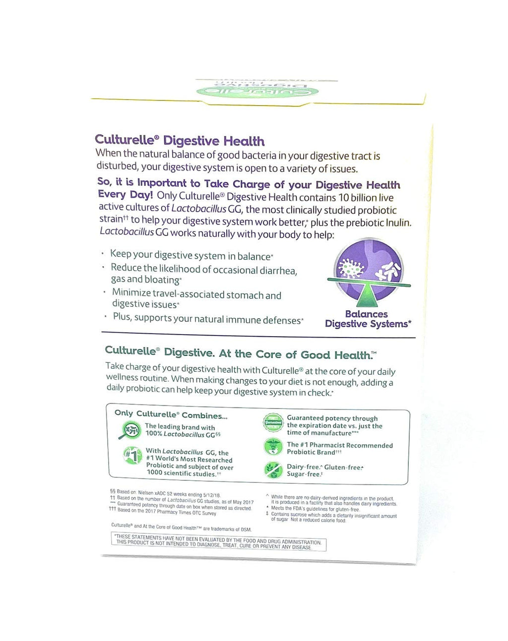 Culturelle Digestive Health Probiotic - 80 Capsules - image 3