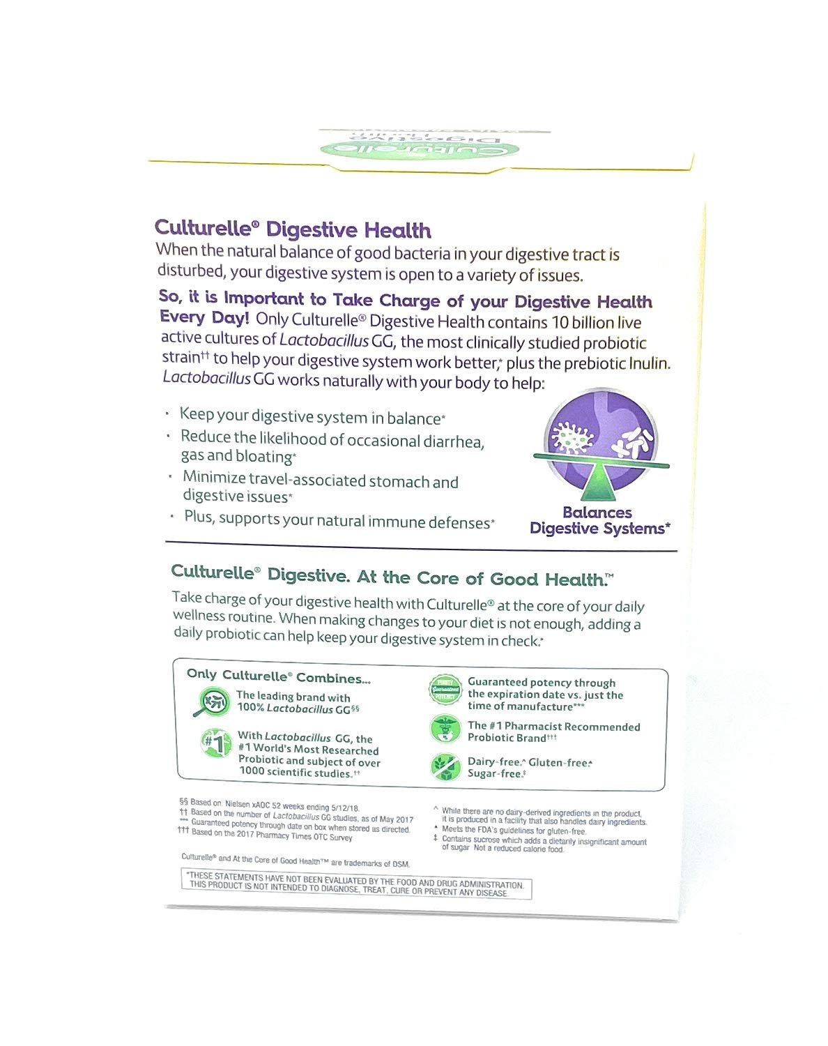 Culturelle Digestive Health Probiotic - 80 Capsules - image 3