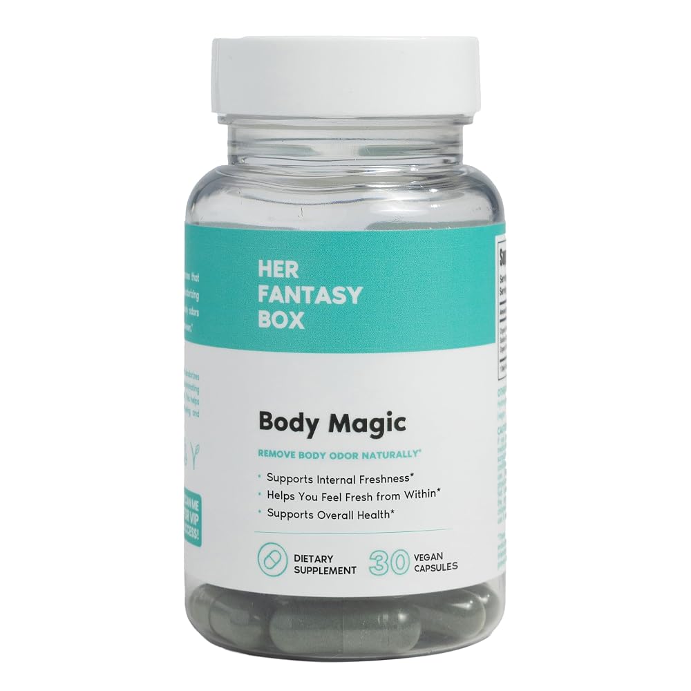 Her Fantasy Box Body Magic Chlorophyll Capsules - 30 Vegan Capsules