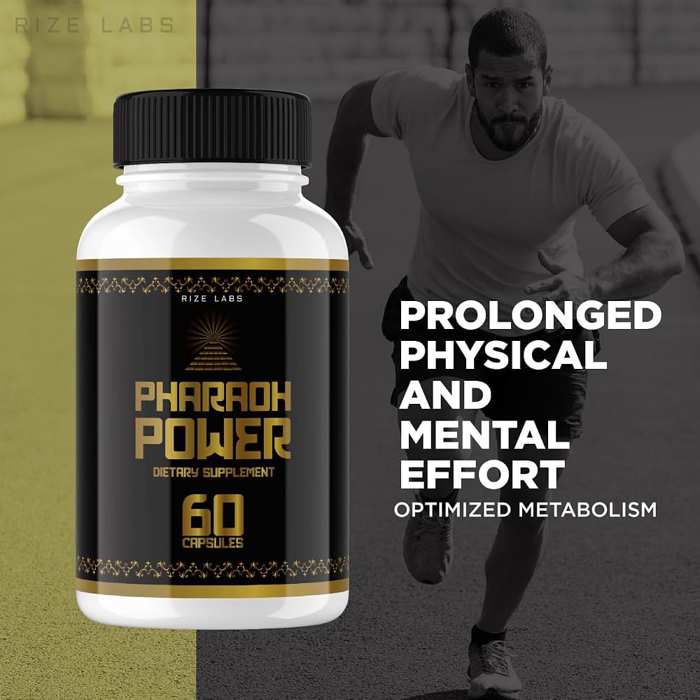 rize labs Pharaoh Power Advanced Formula Support - 180 Capsules - image 3