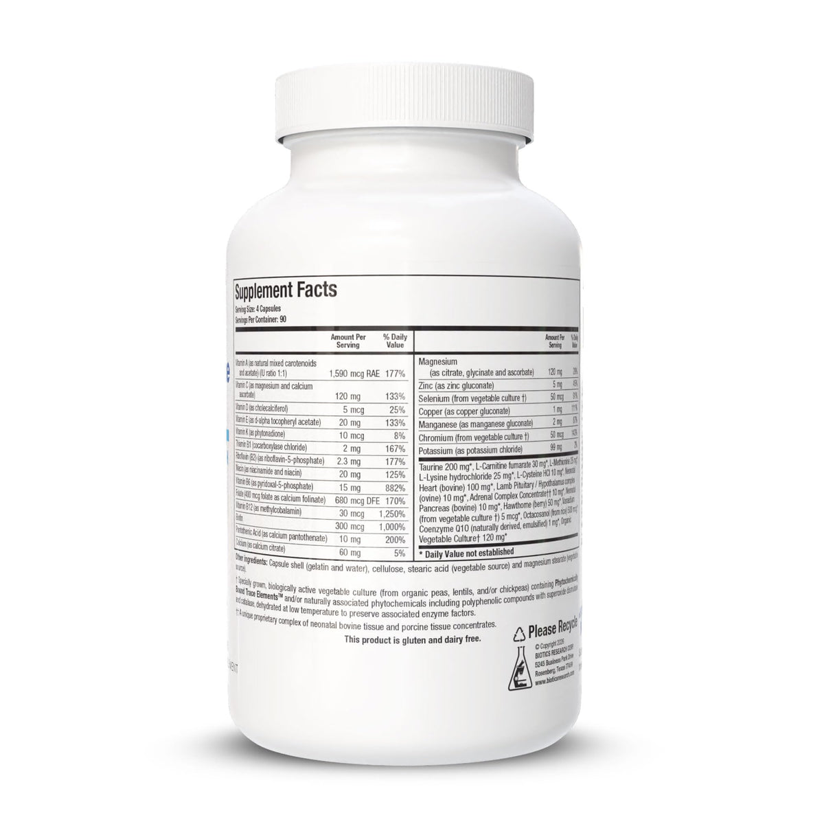 BIOTICS RESEARCH Bio-Cardiozyme Forte®