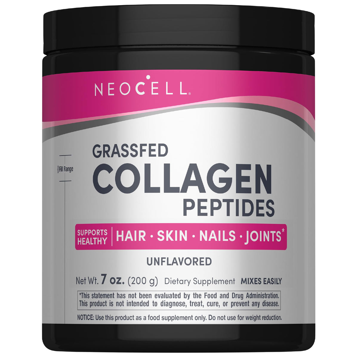 NeoCell Grassfed Collagen Peptides Powder - 7 oz