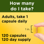 Nature Made Turmeric Curcumin 500 mg - 120 Capsules - image 4