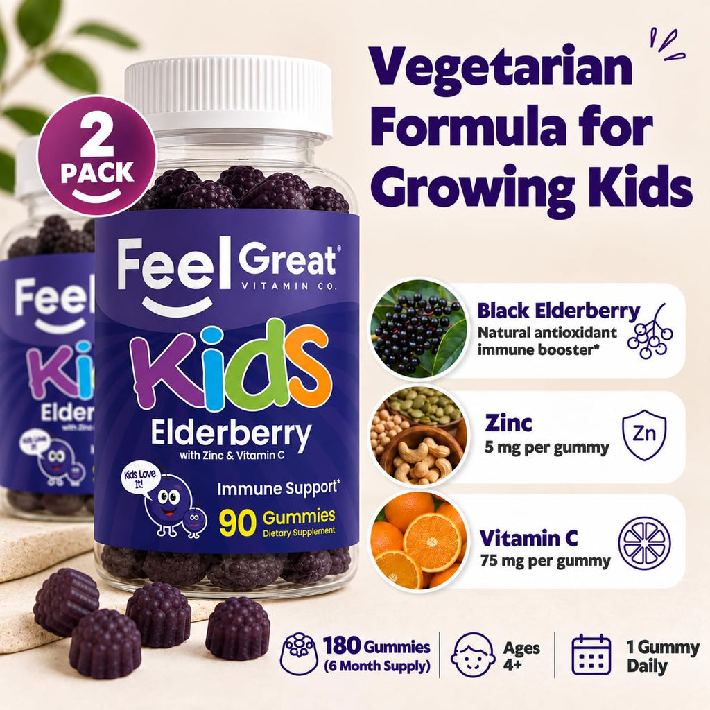 The Feel Great Vitamin Company Feel Great Vitamin Co. Elderberry