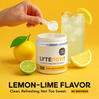 LyteLine Electrolytes Powder Sea Minerals Lemon-Lime - 90 Servings - image 4