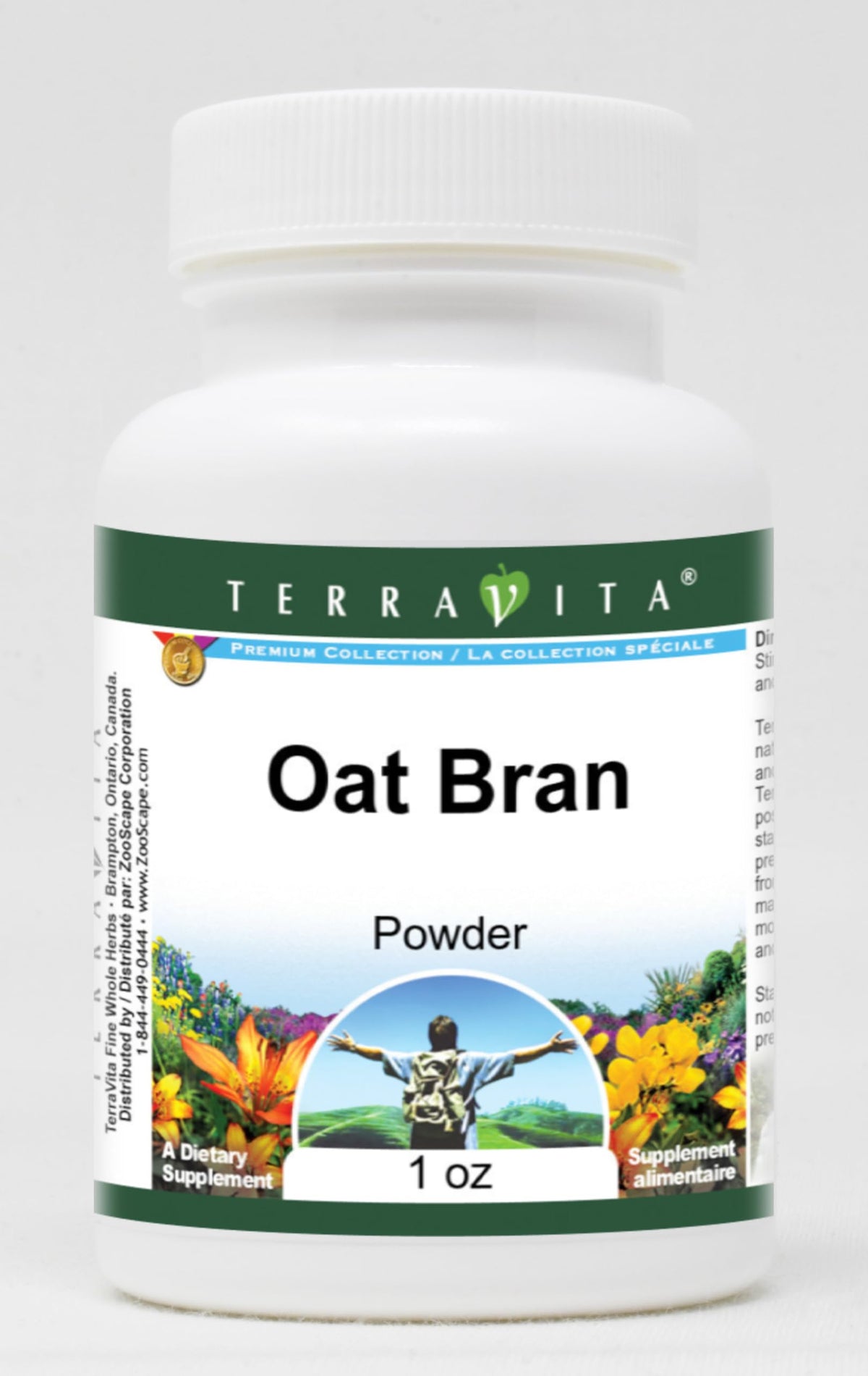 Terravita Oat Bran Powder - 1 oz