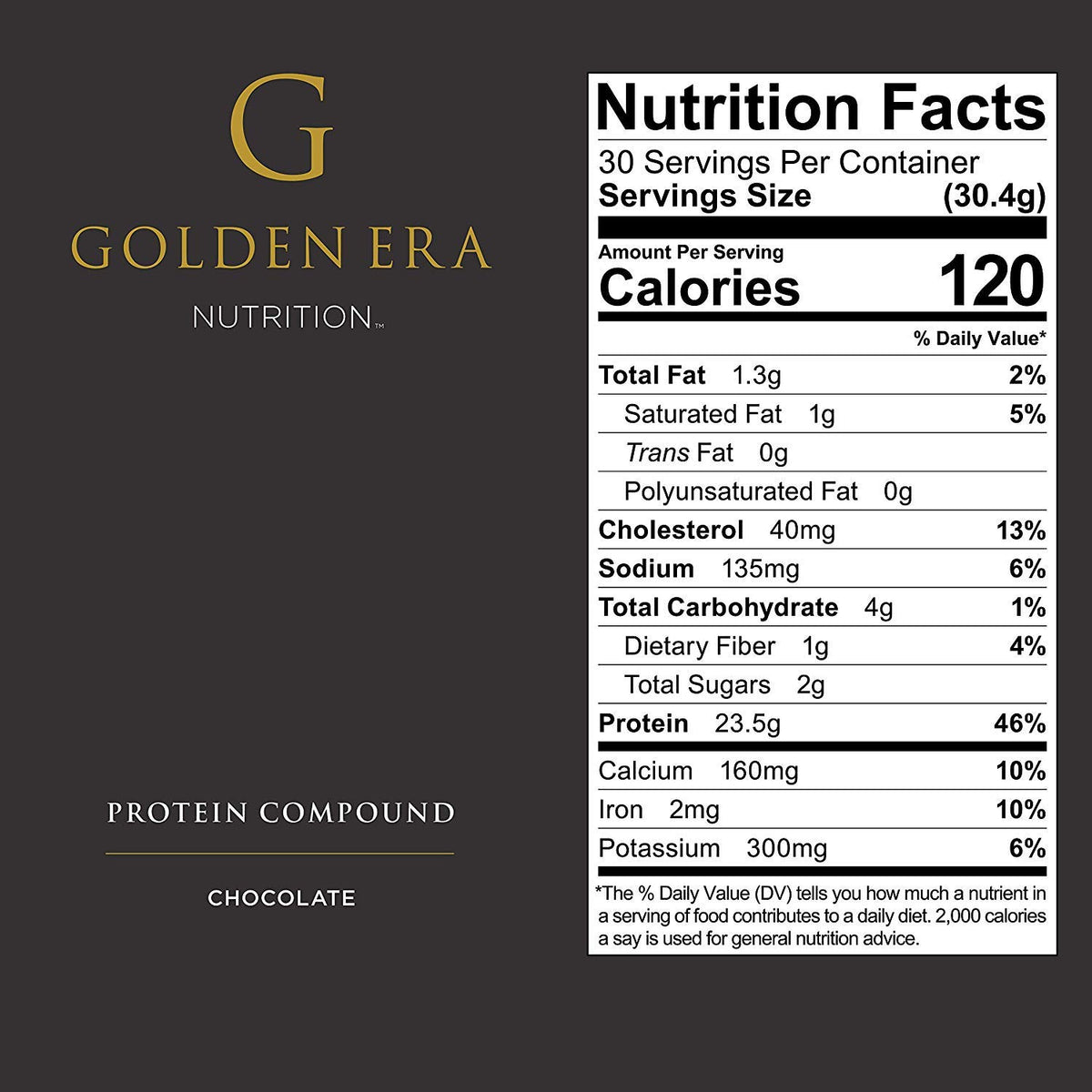 Golden Era Nutrition Whey Protein Powder Chocolate - 2 Pounds - image 4