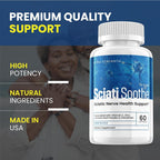 Purvia Sciatisoothe Nerve Health Support Capsules - 300 Count - image 4