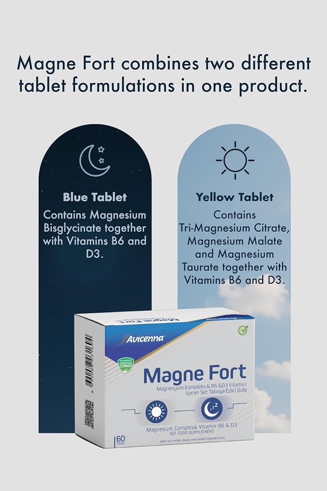 Avicenna Magnefort Magnesium Complex - 60 Tablets - image 3