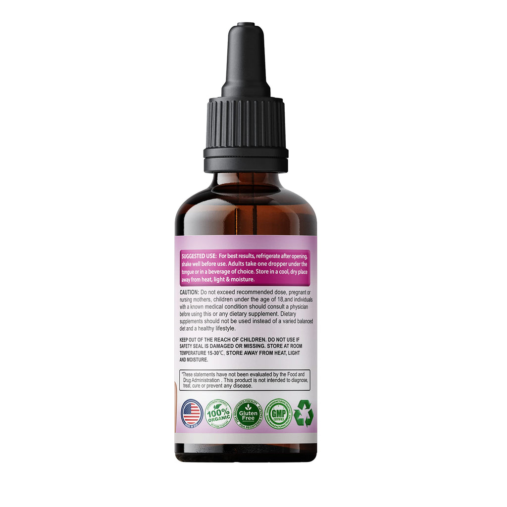 SMS Feminizer Pueraria Mirifica Drops Herbal Extract - 2 Fl Oz - image 3