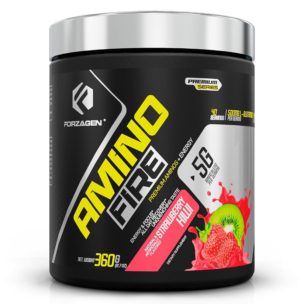 Forzagen Amino Fire BCAA Energy Powder Pre-Workout - 40 Servings