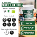 Triquetra Health Organic Chlorella Powder Raw Green Algae - 7.94 oz - image 3