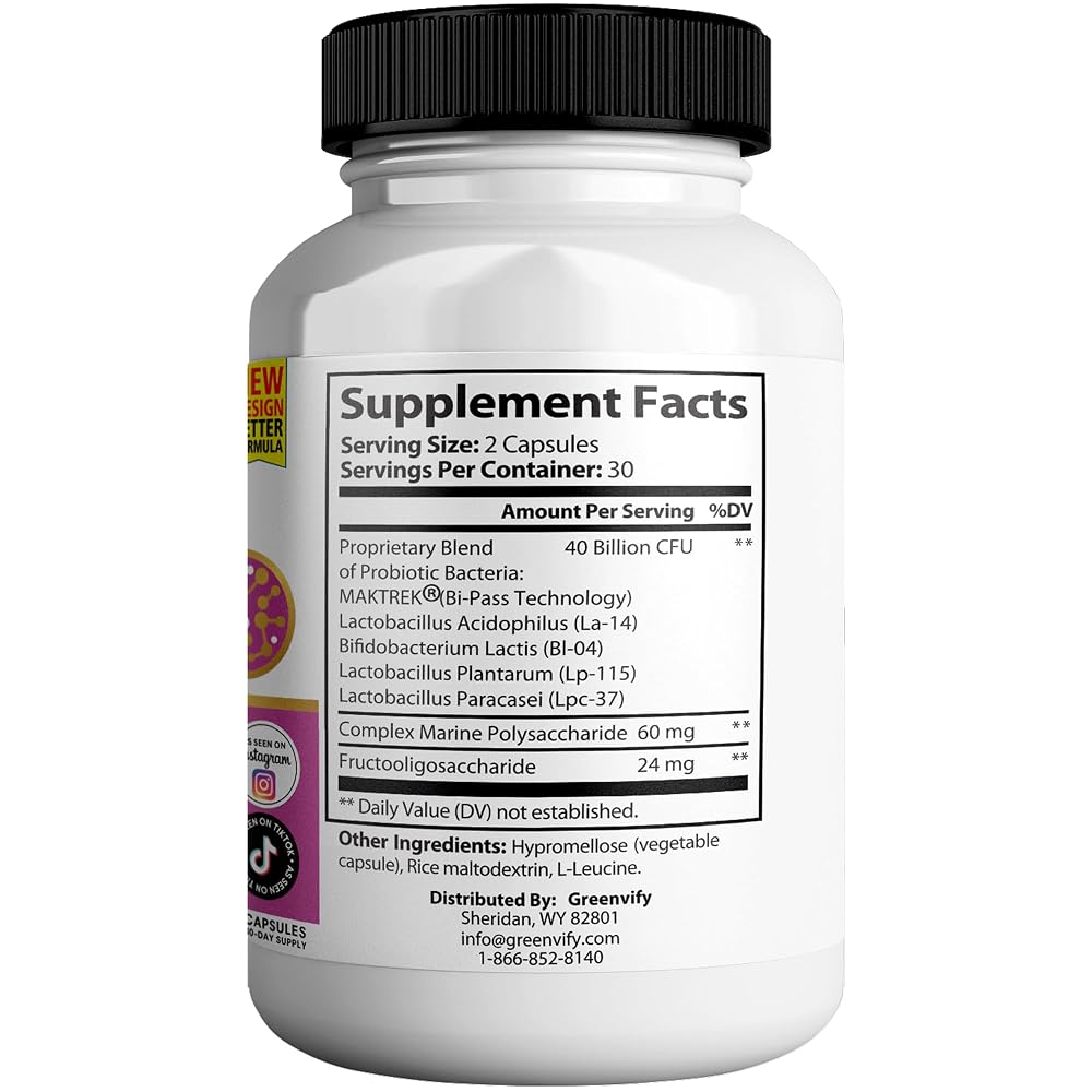 GREENVIFY NeoTonics Max Essential Probiotics for Gums and Teeth - 60 Capsules - image 2