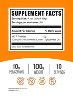 BulkSupplements.com MCT Oil Powder