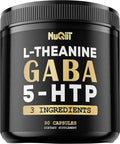 NUQIIT 3in1 GABA L-Theanine 5-HTP Brain Support - 90 Capsules