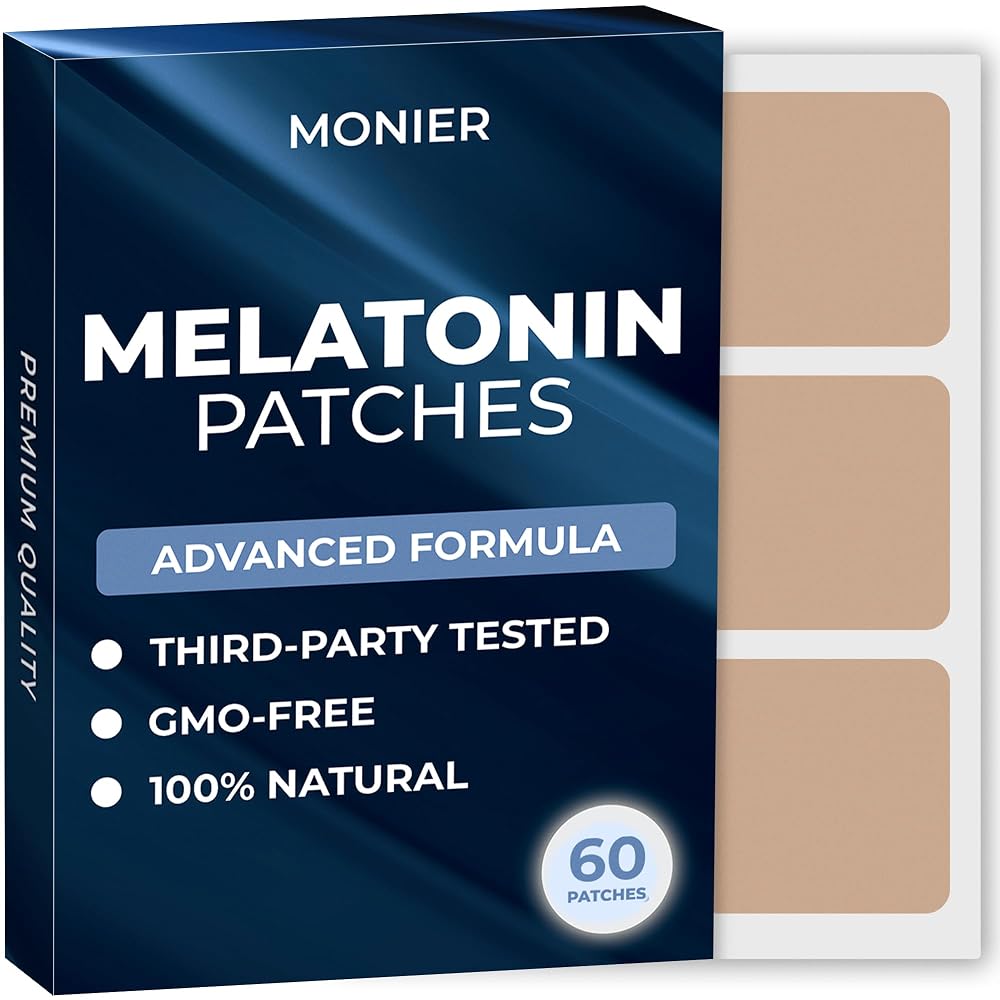 MONIER Melatonin Sleep Patches Extra Strength - 60 Patches
