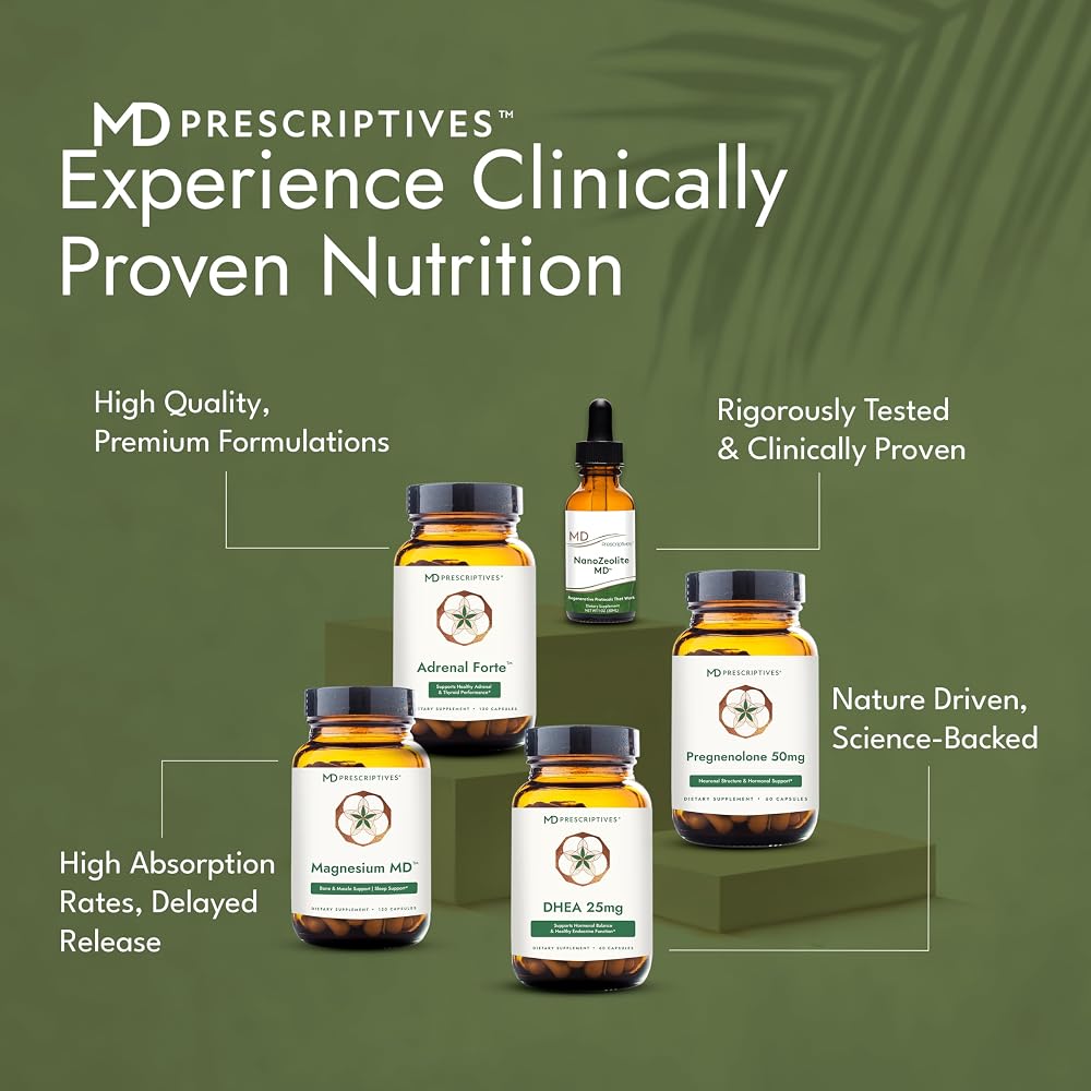 MD Prescriptives Pregnenolone - Vegan Formula for Hormone Health