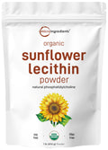 Micro Ingredients Organic Sunflower Lecithin Powder - 1 Pound