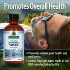 Nature's Answer Colloidal Silver Liquid 10 PPM - 4 fl. oz - image 4
