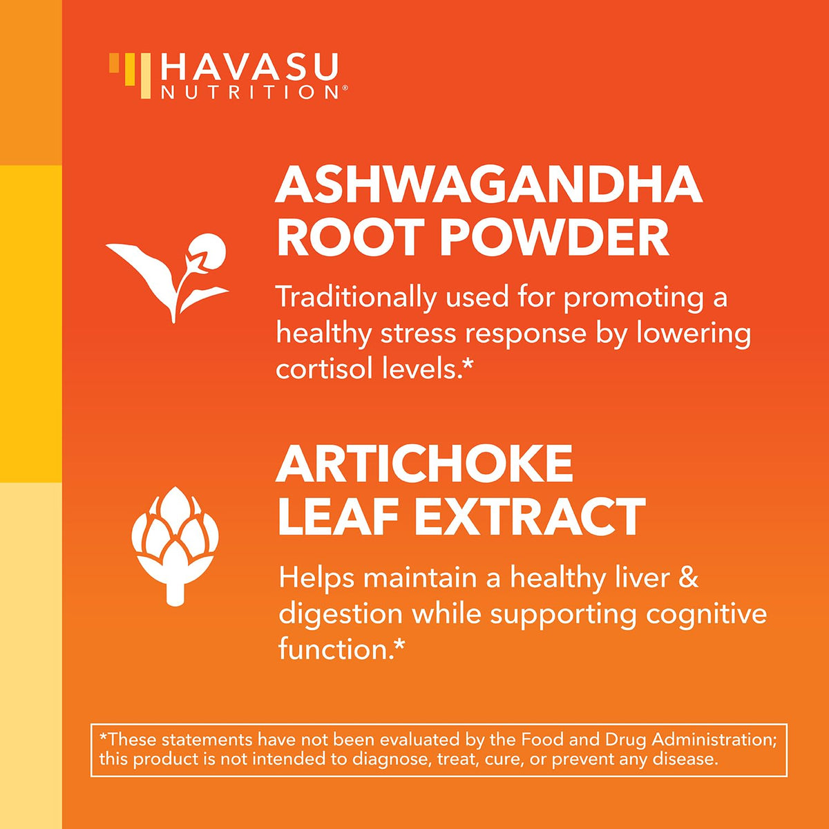Havasu Nutrition Ashwagandha Root Powder 1000mg - 90 Capsules - image 3