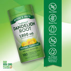 Nature's Truth Dandelion Root Capsules - 100 Count - image 3