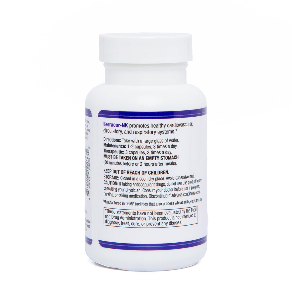 AST Enzymes Serracor-NK Proteolytic Enzyme Formula - 90 Vegetarian Capsules - image 2
