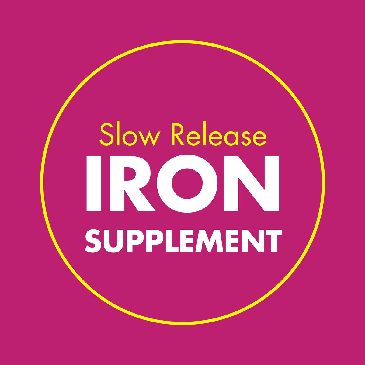 Slow Fe 45mg Iron Supplement for Iron Deficiency