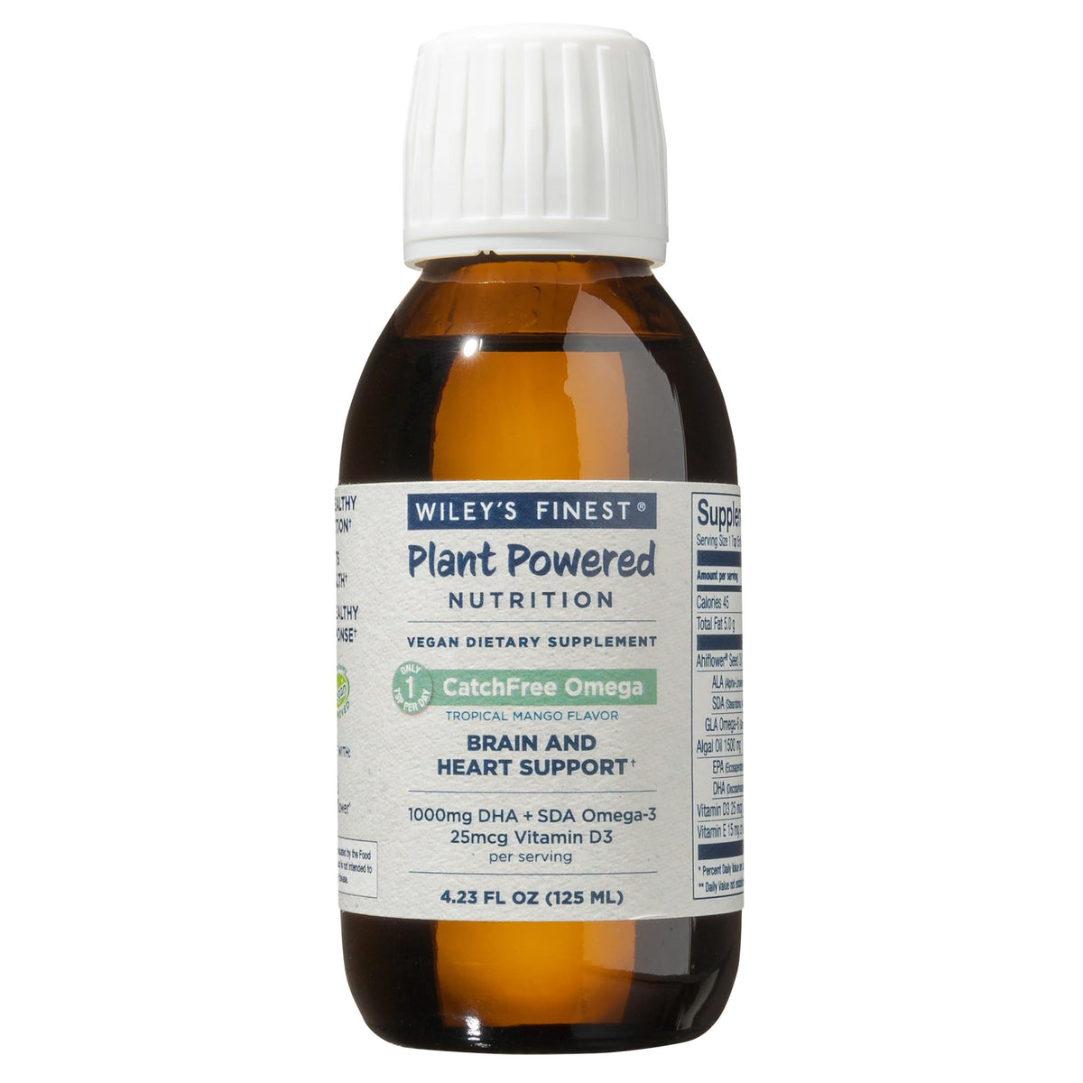 Wiley's Finest CatchFree Omega Vegan Algae Oil - 4.23 fl oz