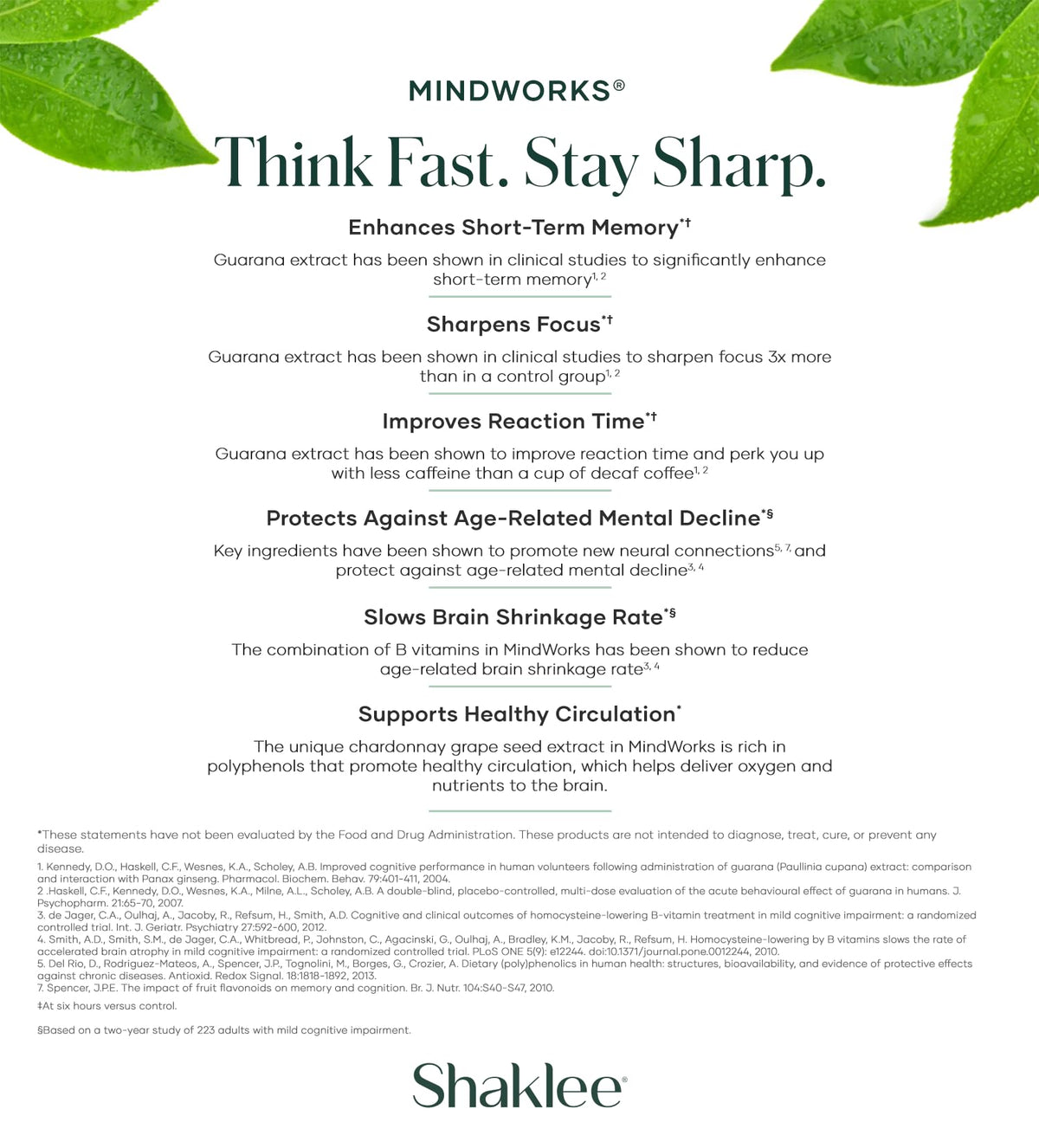 Shaklee MindWorks Brain Health Supplement - 30 Softgels - image 4