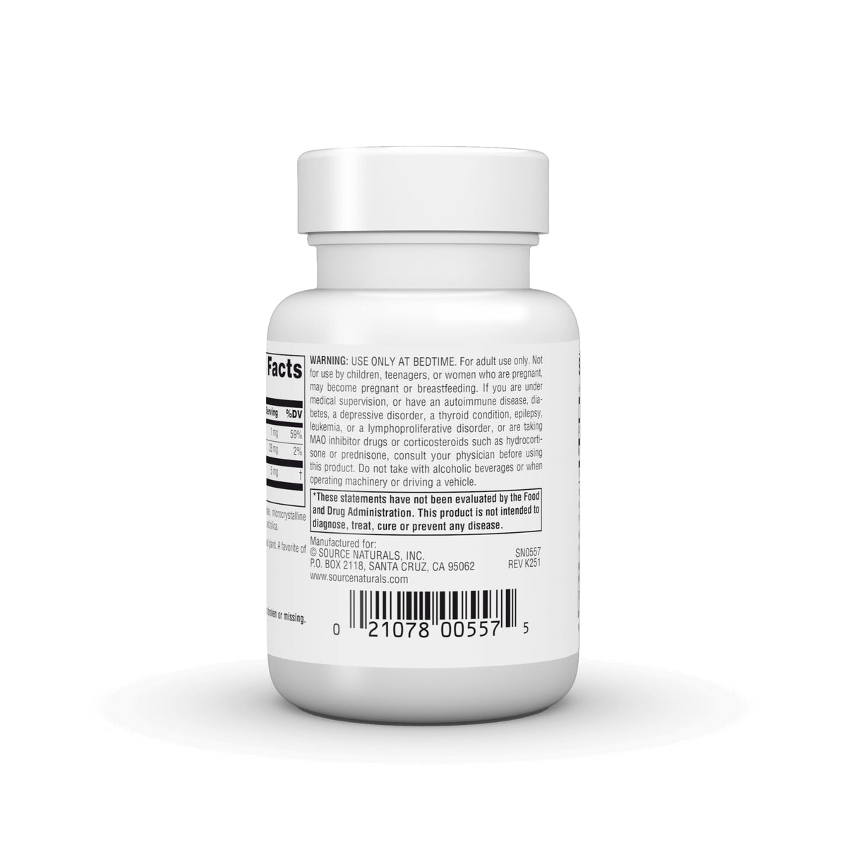 Source Naturals Melatonin 5mg